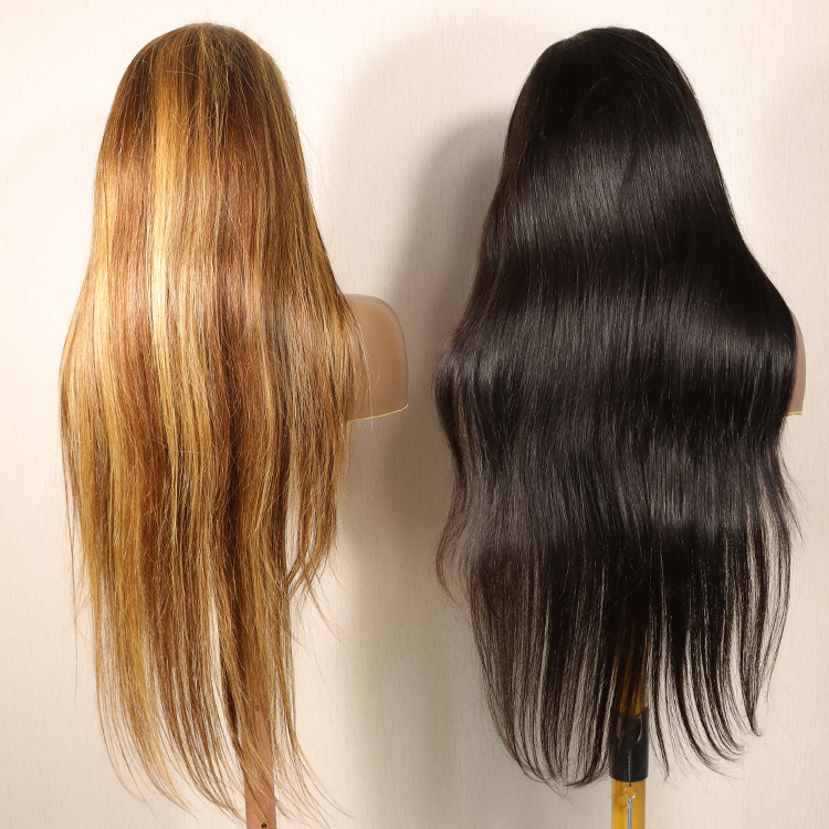 Annione 12A Grade Virgin Hair Wigs,Raw Human Wigs Straight Remy Hair Wigs 5 Star,Virgin Human Natural Mink Brazilian Hair Wigs