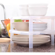 Plastic Kitchen Storage Bowl Rack - Detachable Houseware