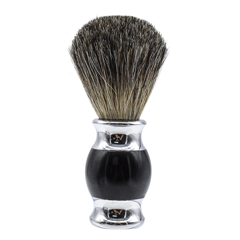 Fashionable Polish Round Beard Brush Man Beard Grooming Tool