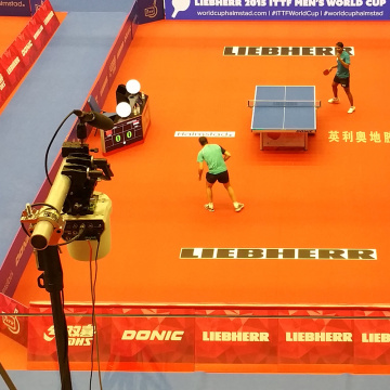 Pingpongvloermat van PVC met ITTF