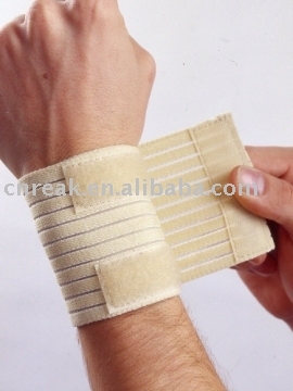 Elastic wrist support