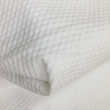 China supplier - 100% polyester microfiber fabric, seersucker + Aloevera, brushed bleached for home textile.
