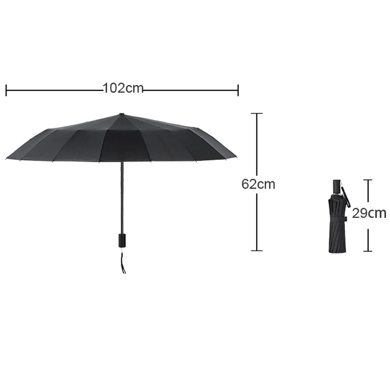 16K Custom UV Folding Umbrellas Girls Travel Rain Waterproof Men Sun Parasol Convenient