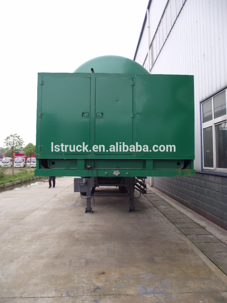 2 Axle Bulk Powder Semi Trailer