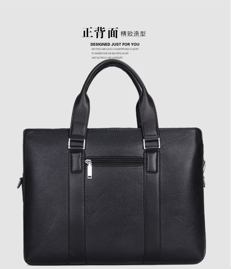  pu shoulder bag for men