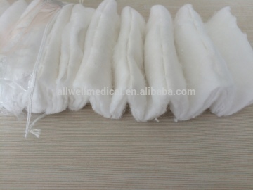Hospital zig-zag cotton wool