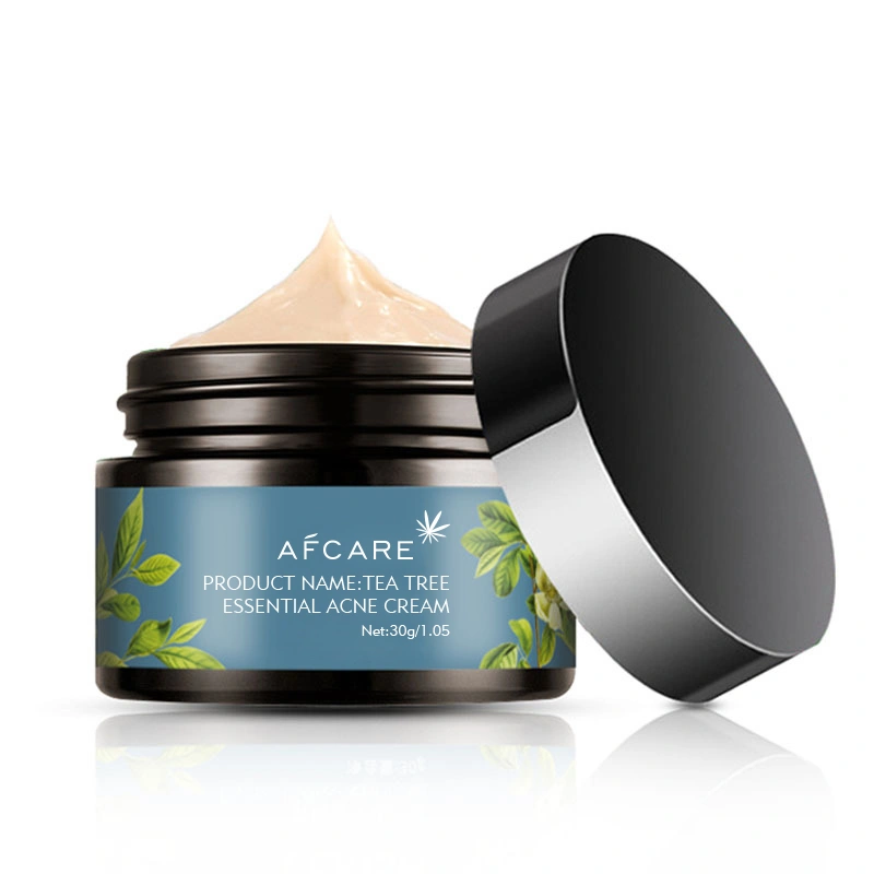 Tea Tree Essential Acne Cream, Water-Oil Balance Anti-Inflammatory Smooth Skin