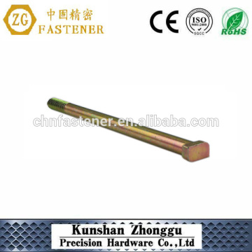 Carbon Steel Yellow Zinc T--head Bolt