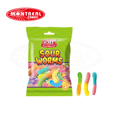 MMF Sour Neno Worms Gummy Candy