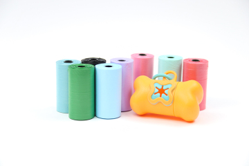 Custom Logo Disposable pet dog waste bag