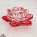 Decorative Colored Lotus Candle Holder