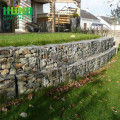 Galvanized Welded Gabion Box Stone Cage untuk Hiasan