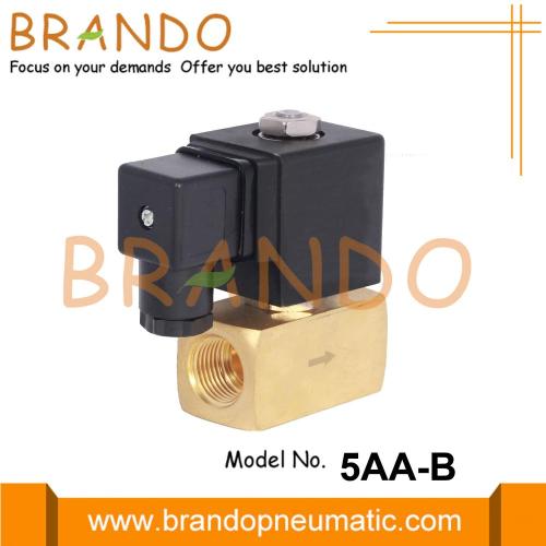 Kompakt Pirinç Solenoid Valf 1/4&#39;&#39; 3/8&#39;&#39; 1/2&#39;&#39; 220V