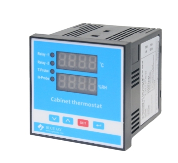 Blue Jay High-Quality 220V Wi-Fi Digital Temperature and Humidity Controller Thermostat for Enclosure, Fan, and Heater Control