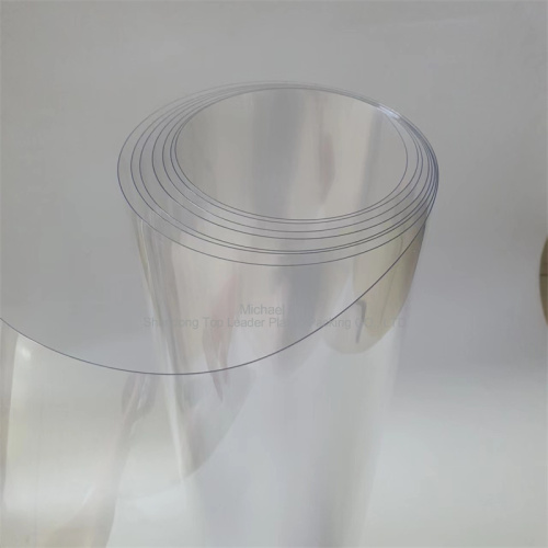 top leader plastic super clear PET rigid sheet