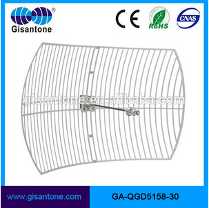 outdoor 30dbi 5.1-5.8ghz satellite grid parabolic wifi high gain antenna