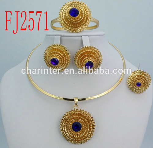 african jewelry sets/gold plated jewelry/wedding jewelry set/indian gold plated jewelry FJ2571