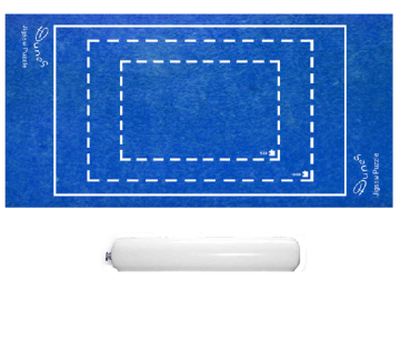 Customized and Thickened Jigsaw Puzzle Roll Up Mat