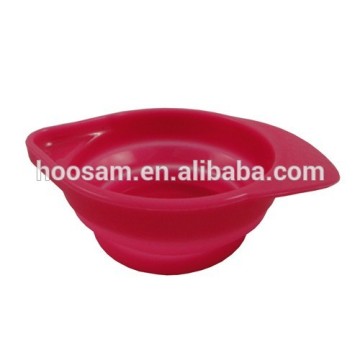 cheap custom food grade collapsible Silicone Bowls for dog