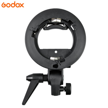 S-Type Bracket Holder: Flash Light Bracket for Speedlite, Umbrella, Softbox, Snoot, Beauty Dish & More