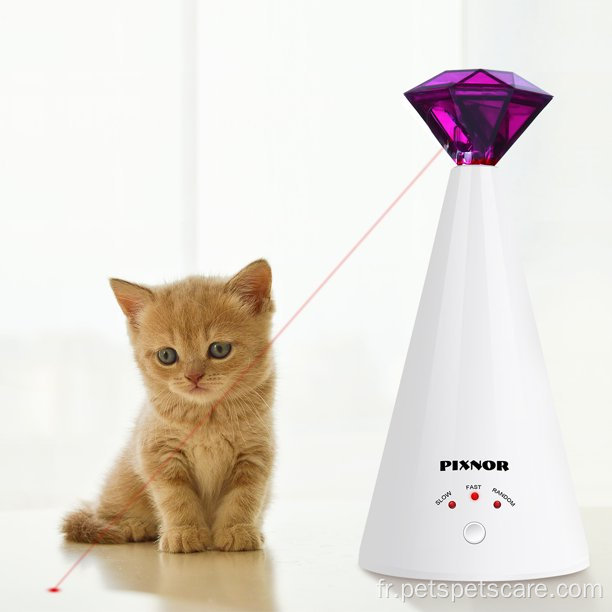 Diamant laser chat jouet électrique interactif