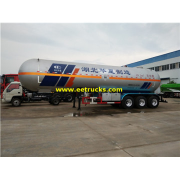 26MT 50000 lakuna ruwa ruwa ammonia tank trailers