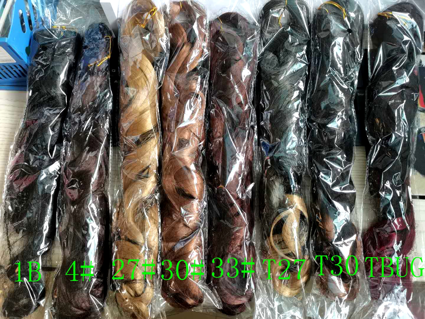 Hot sell  Synthetic shiny silk Wave straight Curls French Curly Crochet Braids Wavy braiidng hair