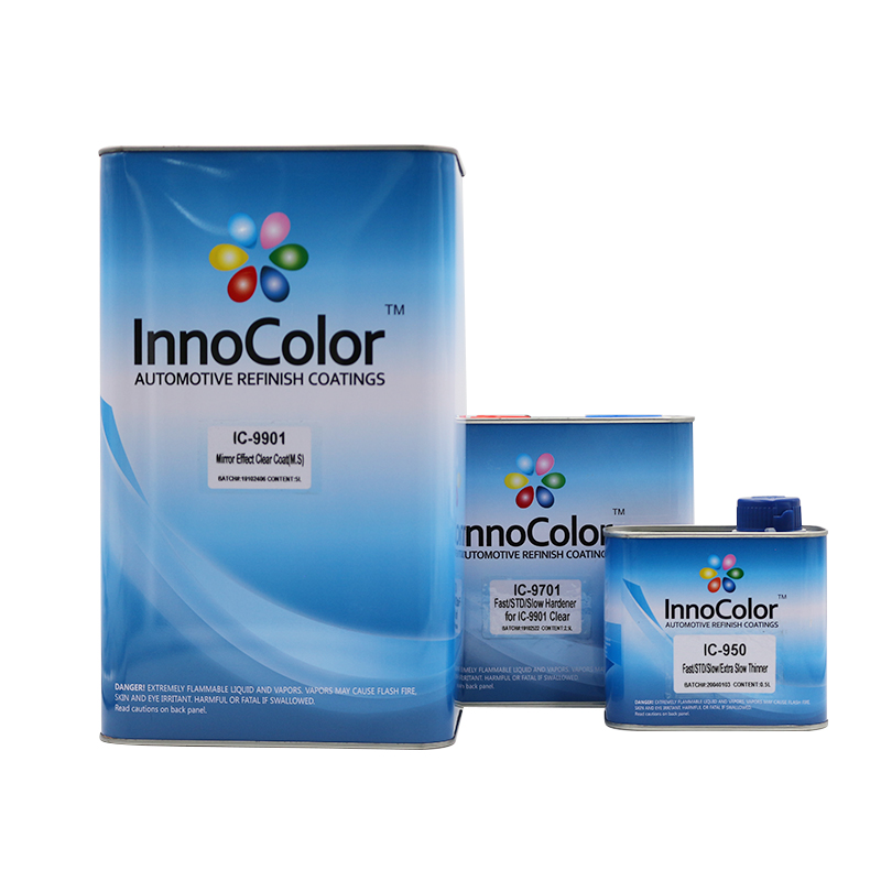 طلاء شفاف بتأثير المرآة من InnoColor IC-9901 لإعادة طلاء السيارة