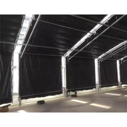 Blackout Light Deprivation plastic film greenhouse