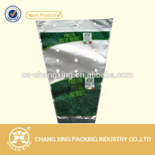 micro-perforated plastic bag for vegetable market