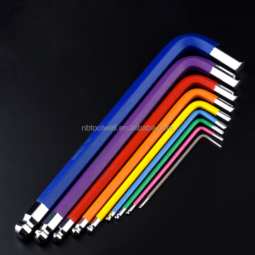 Custom Allen Wrenches: Metric Ball Torx Flat End Hexagonal Wrenches in 1.5mm to 10mm