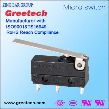 Electrical contacts mechanical switch low voltage limit switch micro switch