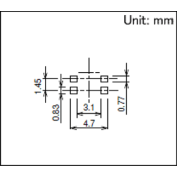 Loại hành động hai chiều Công tắc ghim không định vị