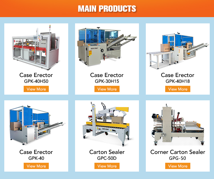 High Speed Best Sale Carton Sealing Type Box Erector Machines