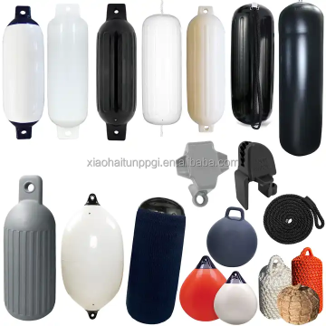 Marine Boat Fenders - Blue PVC F6 Boat Accessories