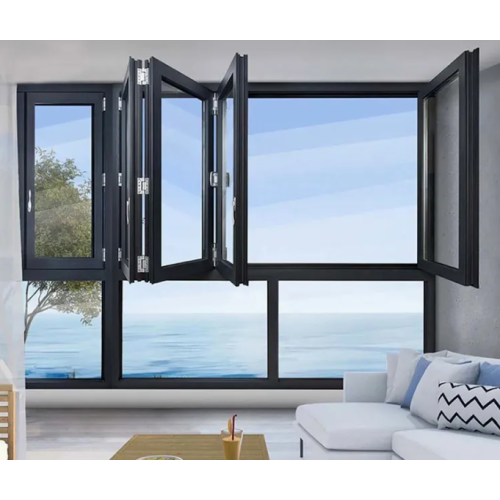 Commercial Aluminum Balcony Folding Windows