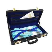 Bricks Masons Masonic Regalia Half Case-leather briefcase