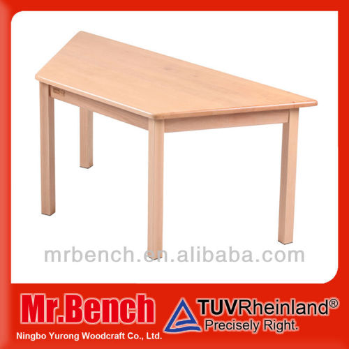 solid beech wood study table for kids