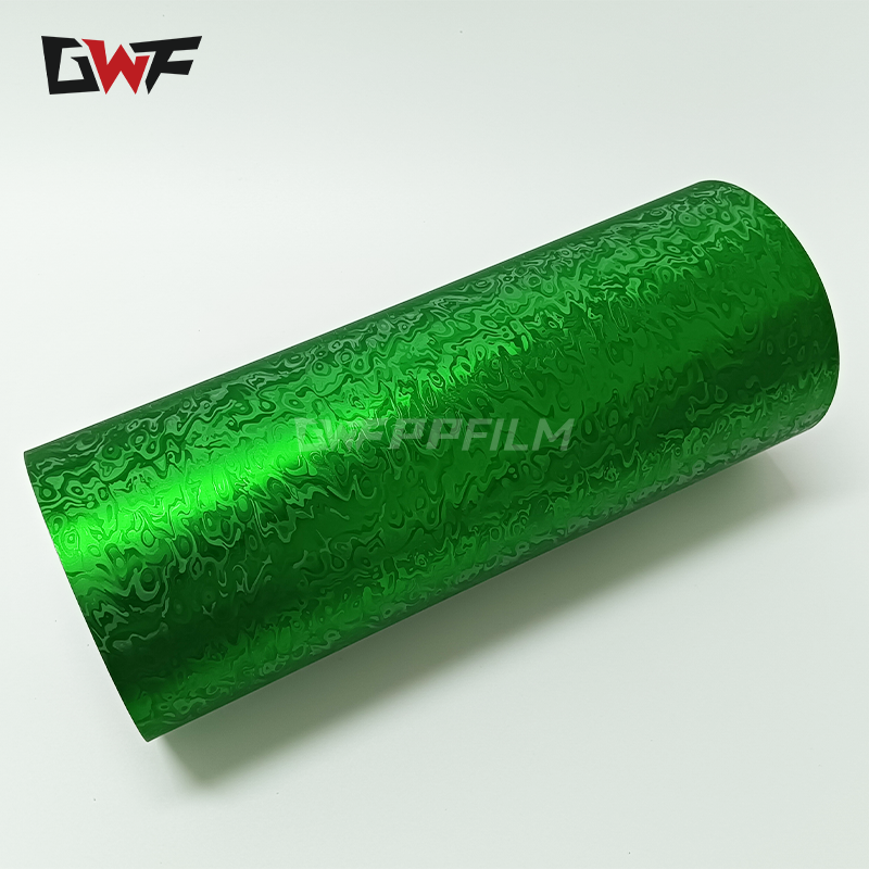 Rollo de película de protección de fibra de carbono