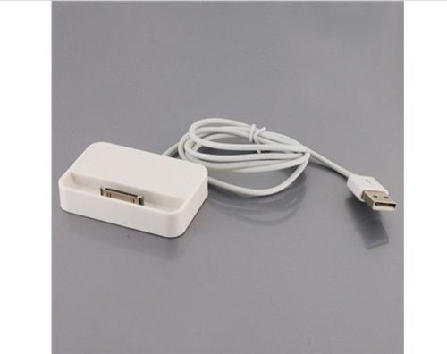 White Apple Iphone Spare Parts Usb Power Charger Station Dock Cradle For Ipod Touch