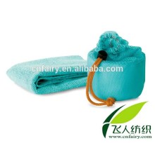 microfiber sports towel with lovely net bag packing
