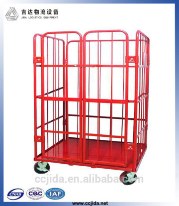 Collapsible wheeled trolley size