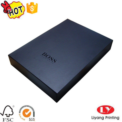 T-shirt Black Packaging Gift Folding Box