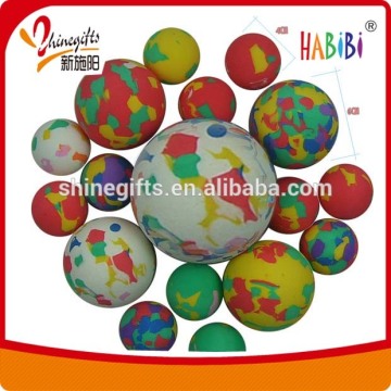 High quatity colorful eva sponge foam cricket ball