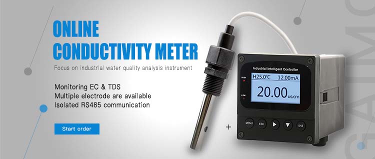 GWQ-EC200 drink water 0.2-200uS/cm Conductivity EC meter with sensor