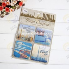 2015 high quality custom metal tin cork coaster,cup coaster,mug coaster