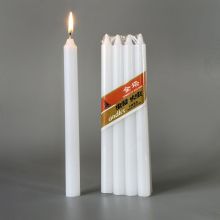 Long burning smokeless white candles baptism candles
