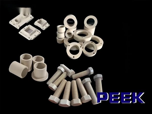 peek plastics are widely used in the manufacture of various chemical industry components, such as compressor valve plates, piston rings, seals and so on.2