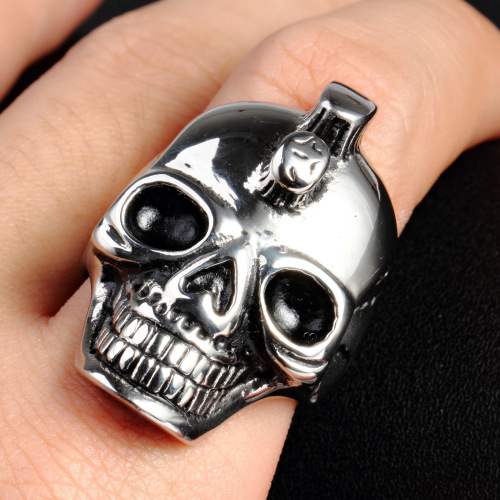 316l Stainless Steel Skull Rings