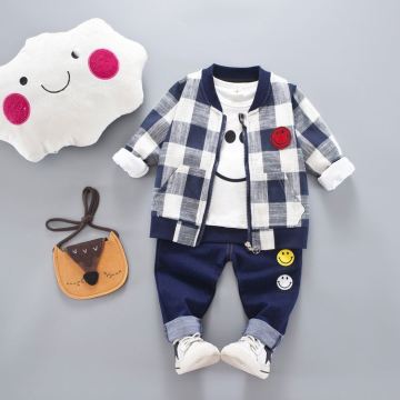 Spring Kids Boys 3 Piece Sets - Little Tracksuit Casual Clothes & Baby Boys Clothing Sets